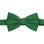 M & R Clothing Stacy Adams solid emerald green pre-tied bow tie for formal events