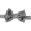 M & R Clothing Stacy Adams pre-tied solid grey bow tie for formal events and tuxedo ensembles