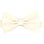 M & R Clothing Stacy Adams solid ivory pre-tied bow tie for formal events and weddings