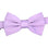 M & R Clothing Stacy Adams pre-tied solid lavender bow tie for formal events and weddings