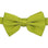 M & R Clothing Stacy Adams pre-tied solid lime green bow tie for formal events and weddings