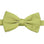 M & R Clothing Stacy Adams solid lime green pre-tied bow tie for formal events and weddings
