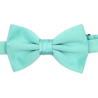 M & R Clothing Stacy Adams pre-tied solid mint green bow tie for formal events and weddings