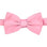 M & R Clothing Stacy Adams solid pink pre-tied bow tie for formal events and weddings