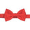 M & R Clothing Stacy Adams pre-tied solid red bow tie for formal suits and tuxedo ensembles.