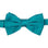 M & R Clothing Stacy Adams solid teal pre-tied bow tie for formal events and weddings