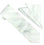 M & R Clothing Stacy Adams white tonal striped necktie and matching pocket square set for formal wedding attire