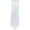 M & R Clothing Augustino white paisley woven necktie with a subtle tone-on-tone formal pattern