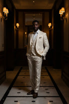 Satin Tuxedo – Hotel Corridor Lifestyle